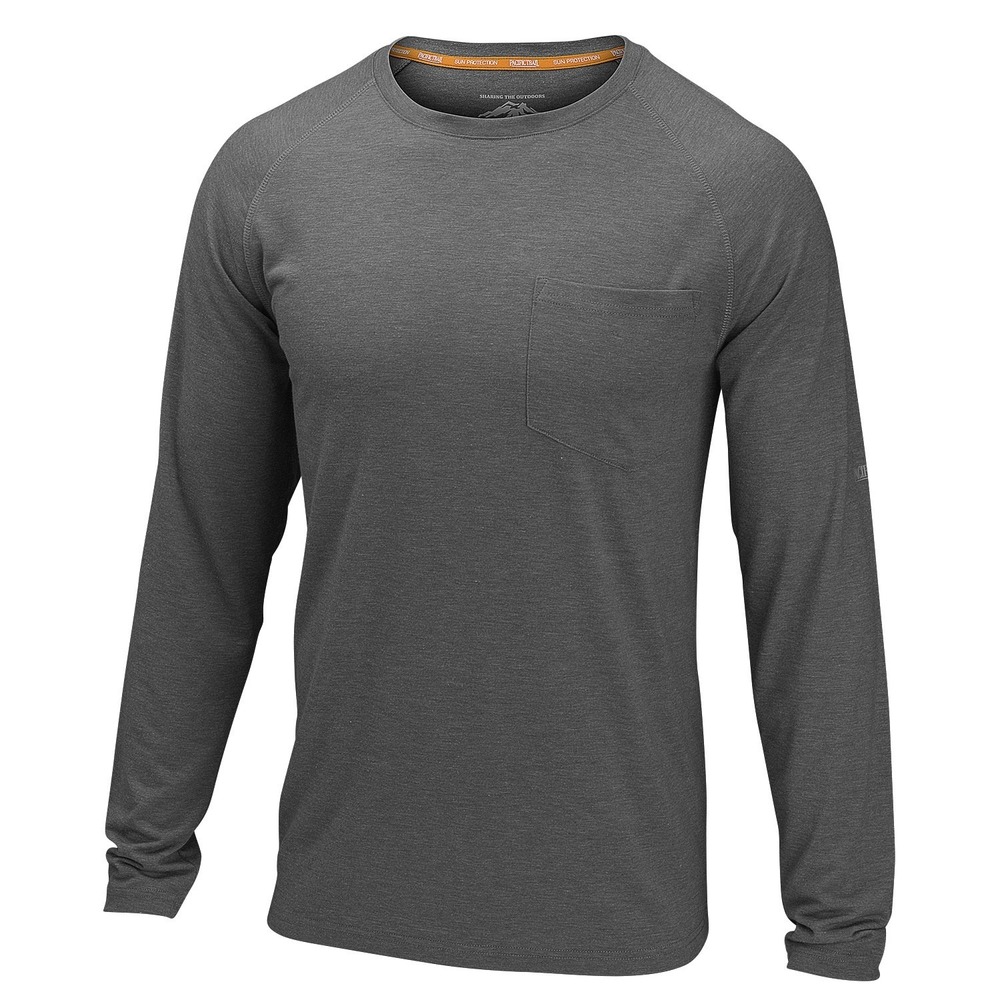 Pacific Trail Men's Performance Long-Sleeve Sun Protection Tee-M